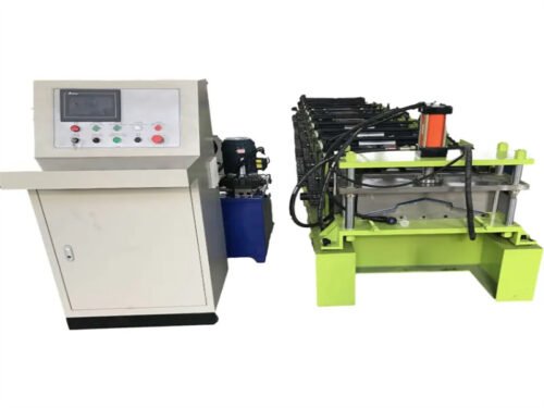 Full Automatic Metal Roof Panel Ridge Cap Roll Forming Machine Ridge Cap Roll Former for Durable Roof Systems