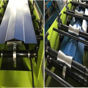Full Automatic Metal Roof Panel Ridge Cap Roll Forming Machine Ridge Cap Roll Former for Durable Roof Systems
