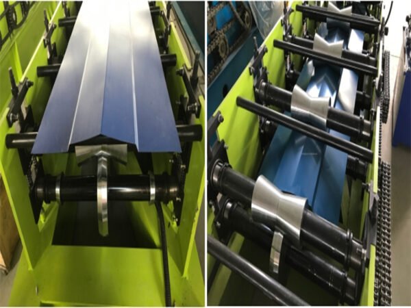 Full Automatic Metal Roof Panel Ridge Cap Roll Forming Machine Ridge Cap Roll Former for Durable Roof Systems