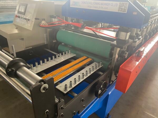 Ultra-Dek Standing Seam Metal Roof Panels Full Auto Metal Standing Seam Roofing Panel Roll Forming Machine