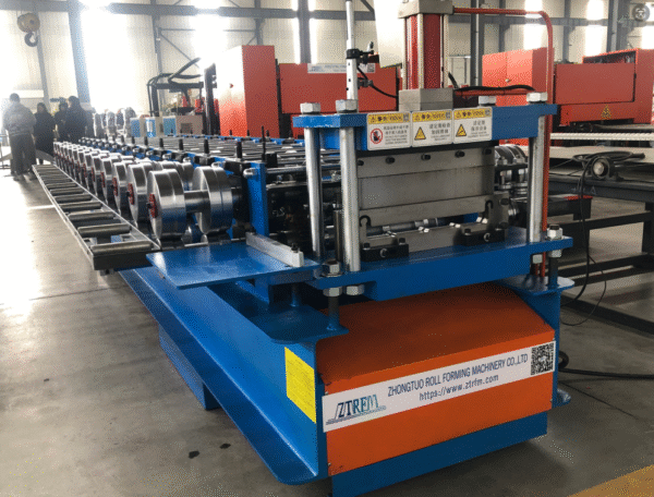 065-400-425 Standing Seam Roofing Machine Automatic Metal Roof Roll Forming Line