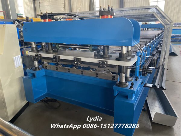 (24 – 29) Gauge Steel or Aluminum Automatic AG Roof Panel Roll Forming Machine Zhongtuo Machine ZTFRM Metal Roof Making Line