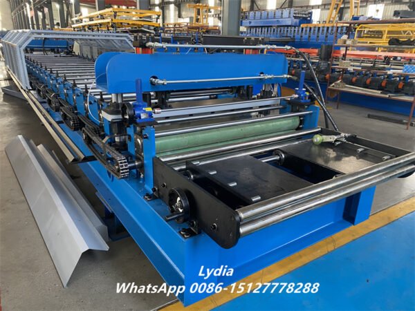 (24 – 29) Gauge Steel or Aluminum Automatic AG Roof Panel Roll Forming Machine Zhongtuo Machine ZTFRM Metal Roof Making Line