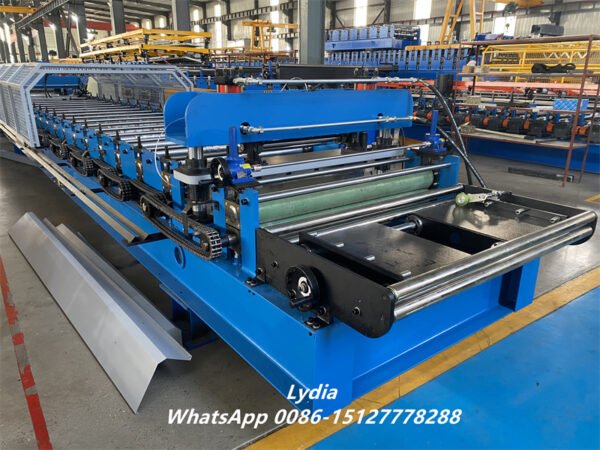 (24 – 29) Gauge Steel or Aluminum Automatic AG Roof Panel Roll Forming Machine Zhongtuo Machine ZTFRM Metal Roof Making Line