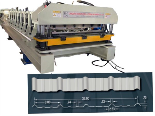 Zhongtuo Machine & ZTFRM High-Speed Allclad Roof Panel Roll Forming Machine Metal RoofingMachine