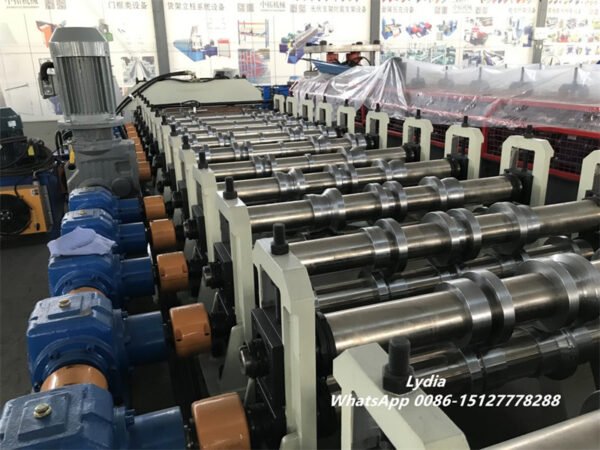 WF-12-36 Roof Panel Roll Forming Machine  Automatic High Speed Metal Roof Making Line Zhongtuo Machine