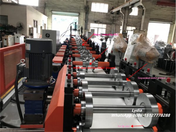 50m/min Zhongtuo U Baffle Acoustic Ceiling Machine ZTRFM U-Baffle Ceiling Roll Forming Machine