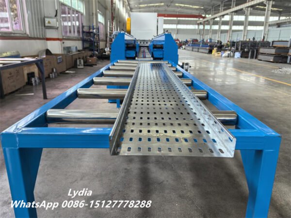 Zhongtuo Automatic Metal Cable Tray Production Line Manufacturer Cable Tray Roll Forming Machine