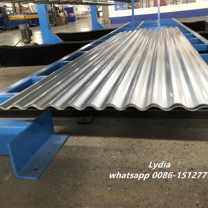 Zhongtuo 0.18-0.28mm Dominican 70m/Min Thin Plate Corrugated Roof Sheet Roll Forming Machine