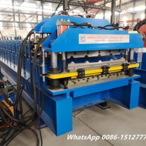 ZTRFM 840 900 Double-Layer Glazed Tile Forming Machine Roofing Panel Roll Forming Line for Kenya Market