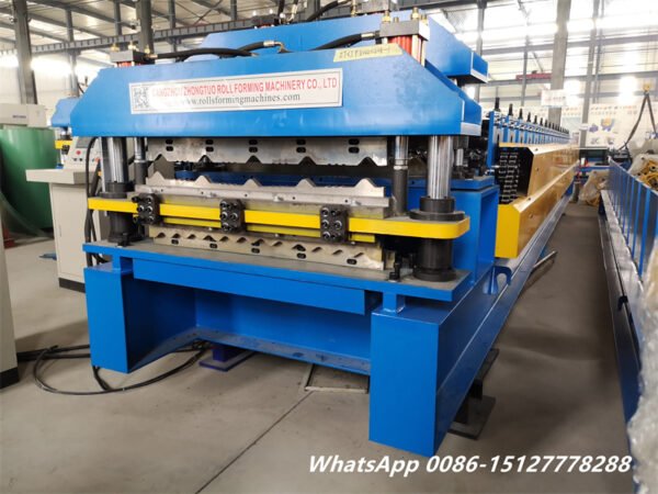ZTRFM 840 900 Double-Layer Glazed Tile Forming Machine Roofing Panel Roll Forming Line for Kenya Market