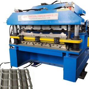 ZTRFM 840 900 Double-Layer Glazed Tile Forming Machine Roofing Panel Roll Forming Line for Kenya Market