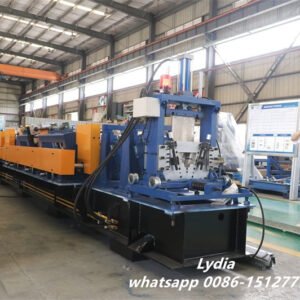 0.8–2.0mm High-Speed Omega Purlin Roll Former ZTRFM Top Hat Section Roll Forming Machine