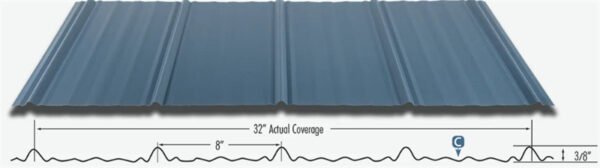 0.4–0.7mm Zhongtuo Machine Fully Automatic Low Rib/Weathershield Roof Panel Roll Forming Machine Trapezoidal Roof Panel