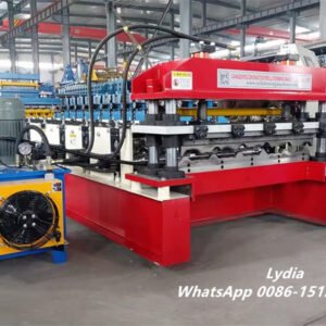 0.4–0.7mm Zhongtuo Machine Fully Automatic Low Rib/Weathershield Roof Panel Roll Forming Machine Trapezoidal Roof Panel