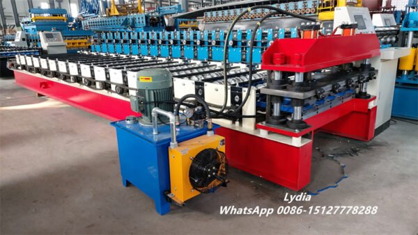 0.4–0.7mm Zhongtuo Machine Fully Automatic Low Rib/Weathershield Roof Panel Roll Forming Machine Trapezoidal Roof Panel