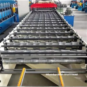 0.4–0.7mm Zhongtuo Machine Fully Automatic Low Rib/Weathershield Roof Panel Roll Forming Machine Trapezoidal Roof Panel