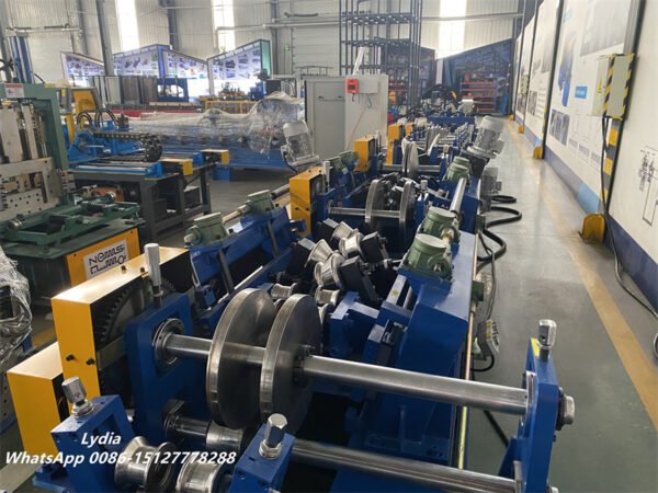 0.8–2.0mm High-Speed Omega Purlin Roll Former ZTRFM Top Hat Section Roll Forming Machine