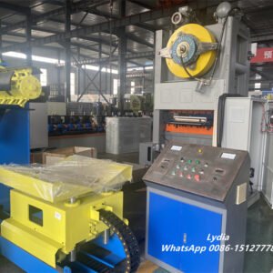 High Efficiency Metal Sheet Coil Steel Punching Perforating Machine Automatic Perforated Sheet Machine Punching Line Manufacturer