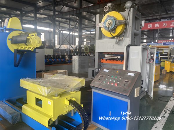 High Efficiency Metal Sheet Coil Steel Punching Perforating Machine Automatic Perforated Sheet Machine Punching Line Manufacturer