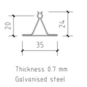 2025 New Hot Sale Zhongtuo Machine Triangle Tee Roll Former Carrier & Ceiling Grid Roll Forming Machine