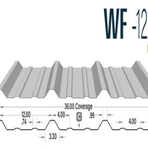 WF-12-36 Roof Panel Roll Forming Machine  Automatic High Speed Metal Roof Making Line Zhongtuo Machine