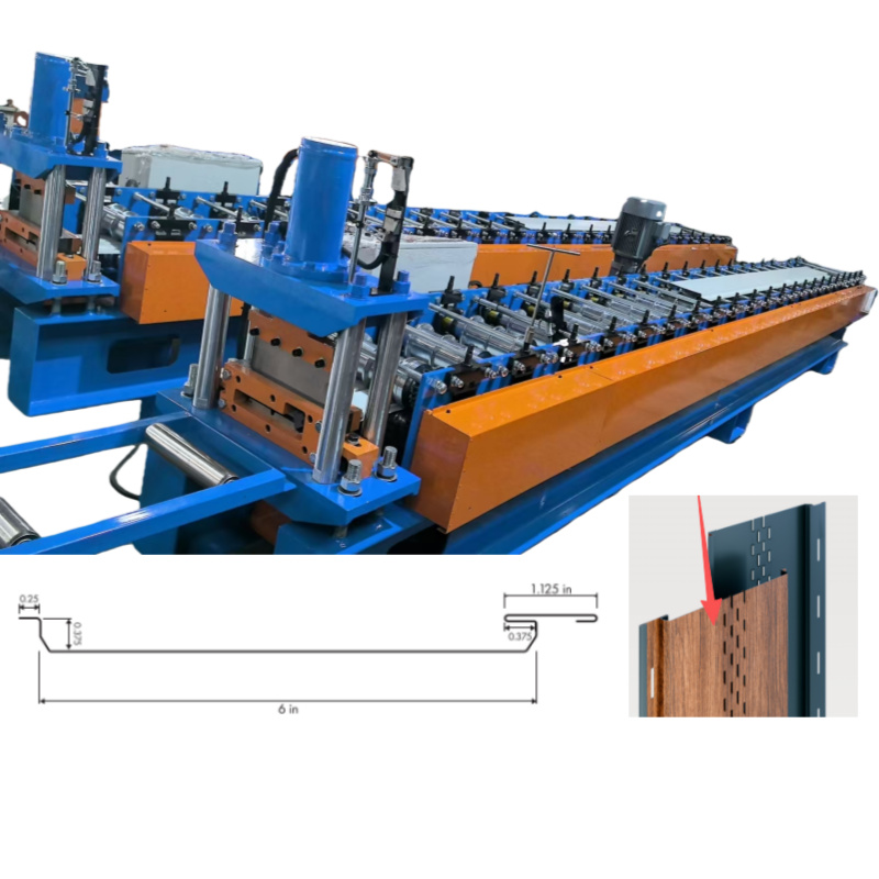 Cladding Root Machine Zhongtuo High Speed Wall Cladding Roll Forming Machine Metal Siding ...