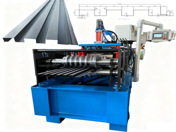 0.5-0.7mm 20m/min Zhongtuo Wall Cladding Metal Roll Forming Machine ZTRFM Wall Panel Forming Line