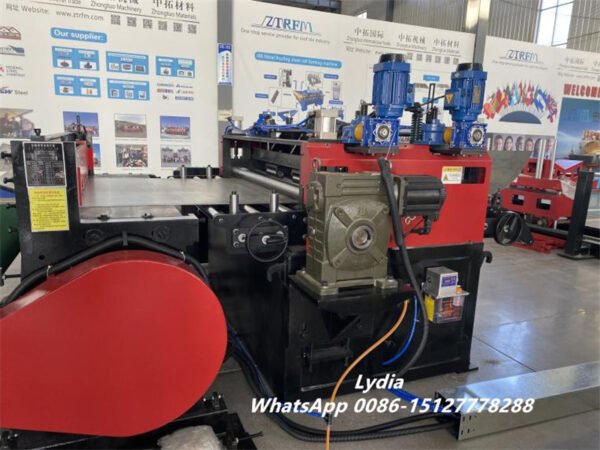 2*1200 Automatic Cut To Length For Thin Sheet 25 To 35 m/min Speed Steel Coil Leveling & Cutting Machine Zhongtuo Machine