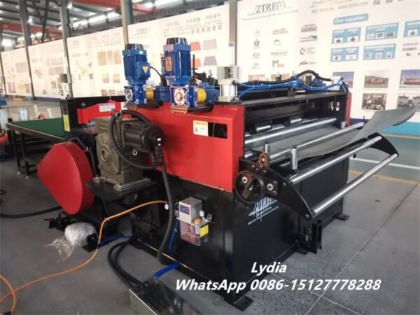 2*1200 Automatic Cut To Length For Thin Sheet 25 To 35 m/min Speed Steel Coil Leveling & Cutting Machine Zhongtuo Machine