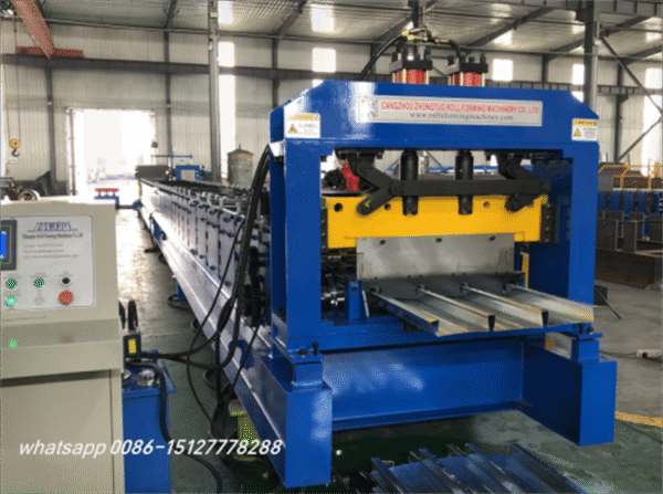 Zhongtuo Dovetail Roof Decking Roll Forming Machine 2.0DA / 3.5DA / 2.0D / 3.5D Composite Floor Deck Production Line