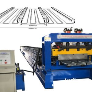 Zhongtuo Dovetail Roof Decking Roll Forming Machine 2.0DA / 3.5DA / 2.0D / 3.5D Composite Floor Deck Production Line