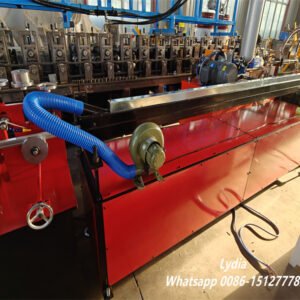 frame making machine04 How can one machine produce both Flat T Bar and Black T Bar? ceiling T bar making machine cross T roll forming machine