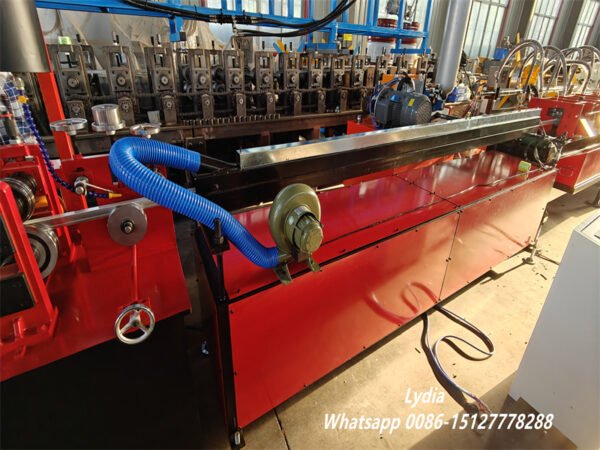 frame making machine04 How can one machine produce both Flat T Bar and Black T Bar? ceiling T bar making machine cross T roll forming machine