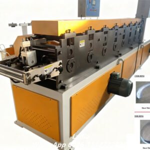 Zhongtuo Steel Coil Edge Protector Ring Making Machine ID & OD Edge Protection Forming Line