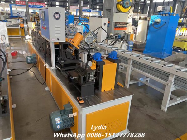 Zhongtuo Steel Coil Edge Protector Ring Making Machine ID & OD Edge Protection Forming Line