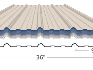 AG panel roll forming machine for metal roofing panels