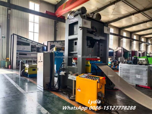 inline punching roll forming machine