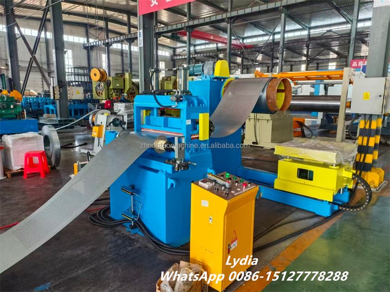 hydraulic press in roll forming machine