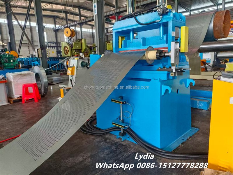 roll forming machine punching system