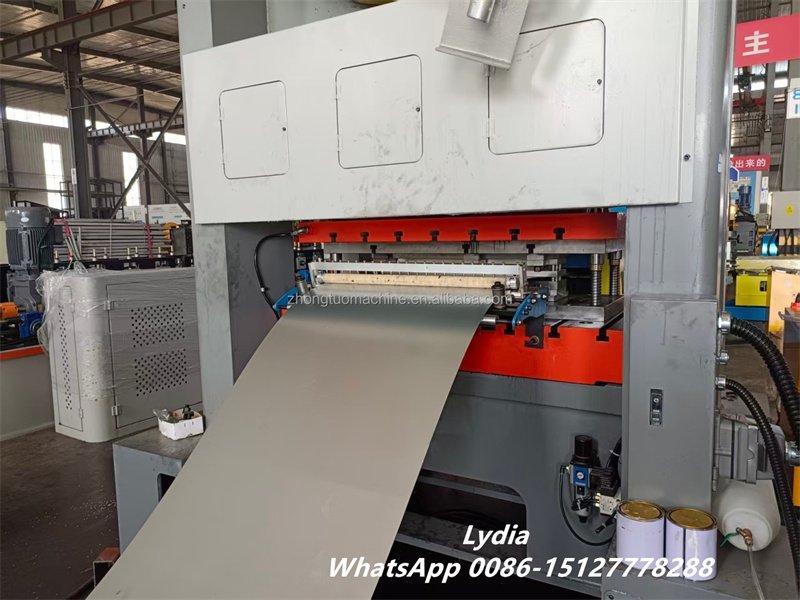 press punching in roll forming line