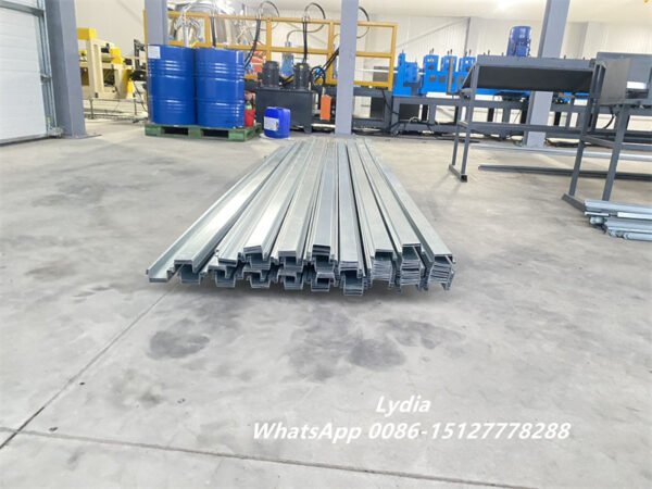 hat channel making machine