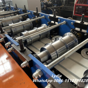 Wall cladding04 18 station roll forming system with 40Cr rollers for wall cladding panel production line