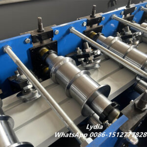 Wall cladding07 18 station roll forming system with 40Cr rollers for wall cladding panel production line