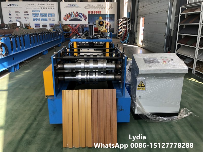 Soffit and Fascia Panel Roll Forming Machine with Auto Width Adjustment