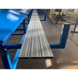 double cu Track07 Zhongtuo Combo Drywall Roll Forming Machine Dual Line Metal Stud & Track Machine