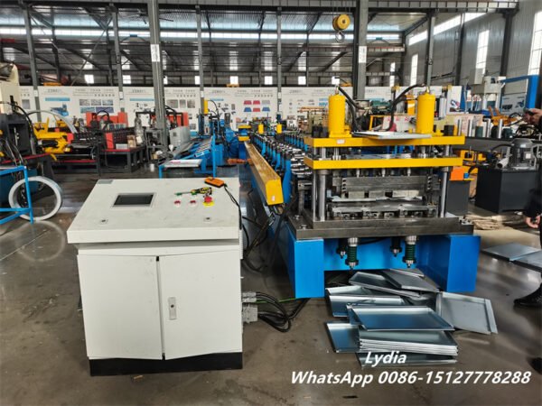 Zhongtuo OEM/ODM Custom Size Metal Shelf Panel Roll Former Metal Shelf Panel Roll Forming Machine