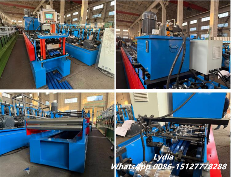 roofing deck roll forming machine with PLC control
