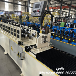 Angle 06 Angle bead roll forming machine with servo cutting system