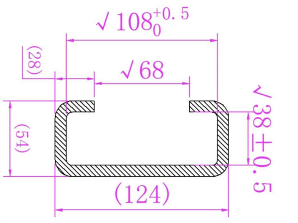 C purlin14 Zhongtuo 8mm Heavy Duty C Purliin Roll Forming Machine Cold CZ Purlin Roll Forming Line